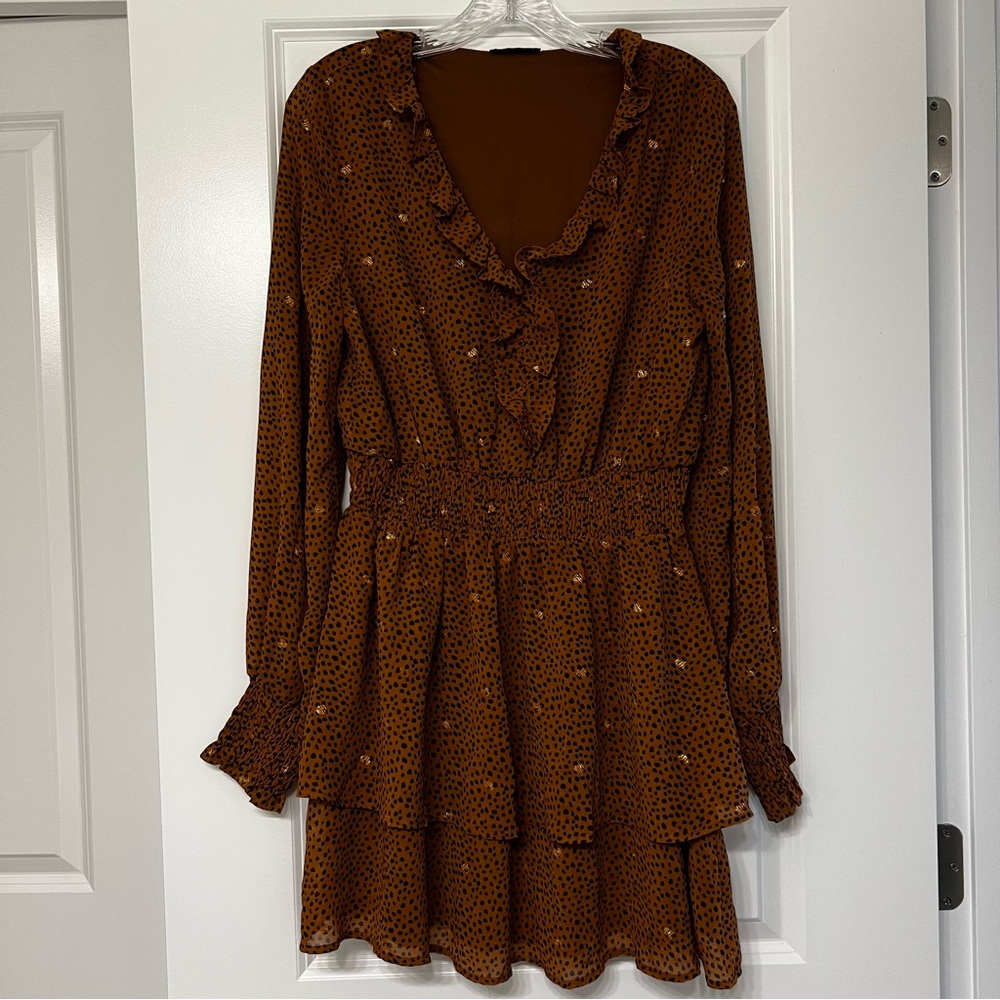 Very J ruffle dress